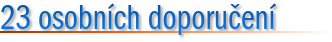Osobní doporučení
